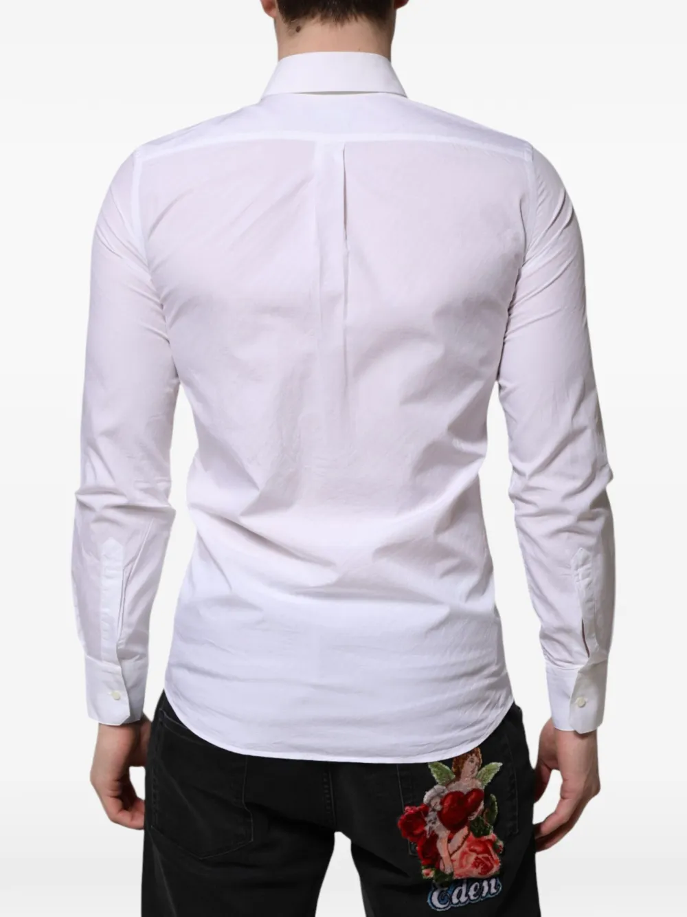 Dolce & Gabbana Martini overhemd met lange mouwen Wit
