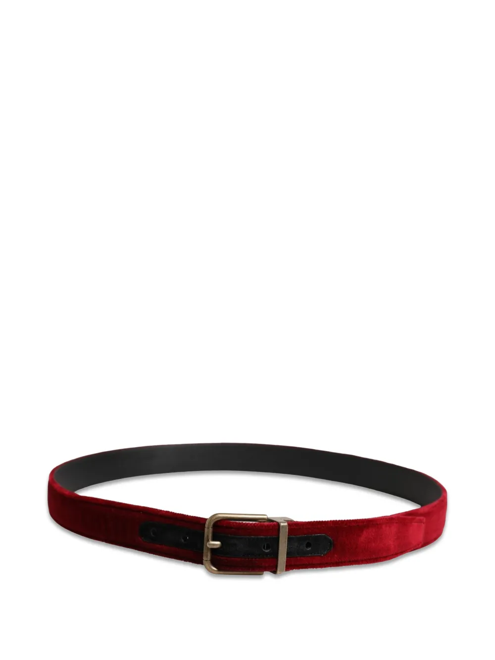 Dolce & Gabbana Fluwelen gespriem Rood