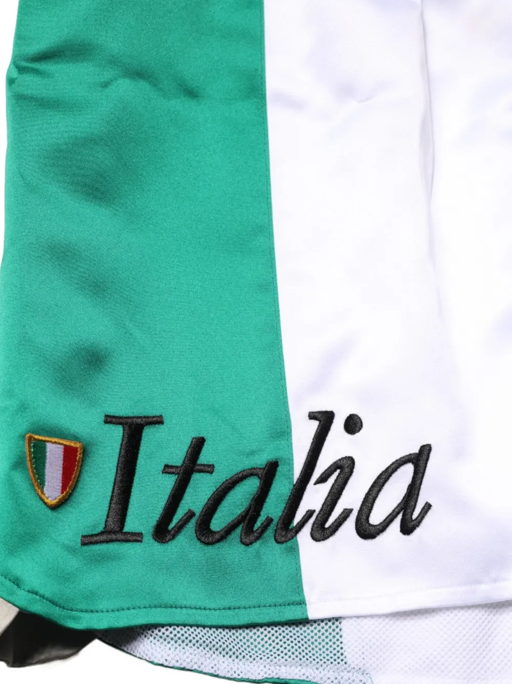 Dolce & Gabbana Italia shorts met geborduurd logo Wit