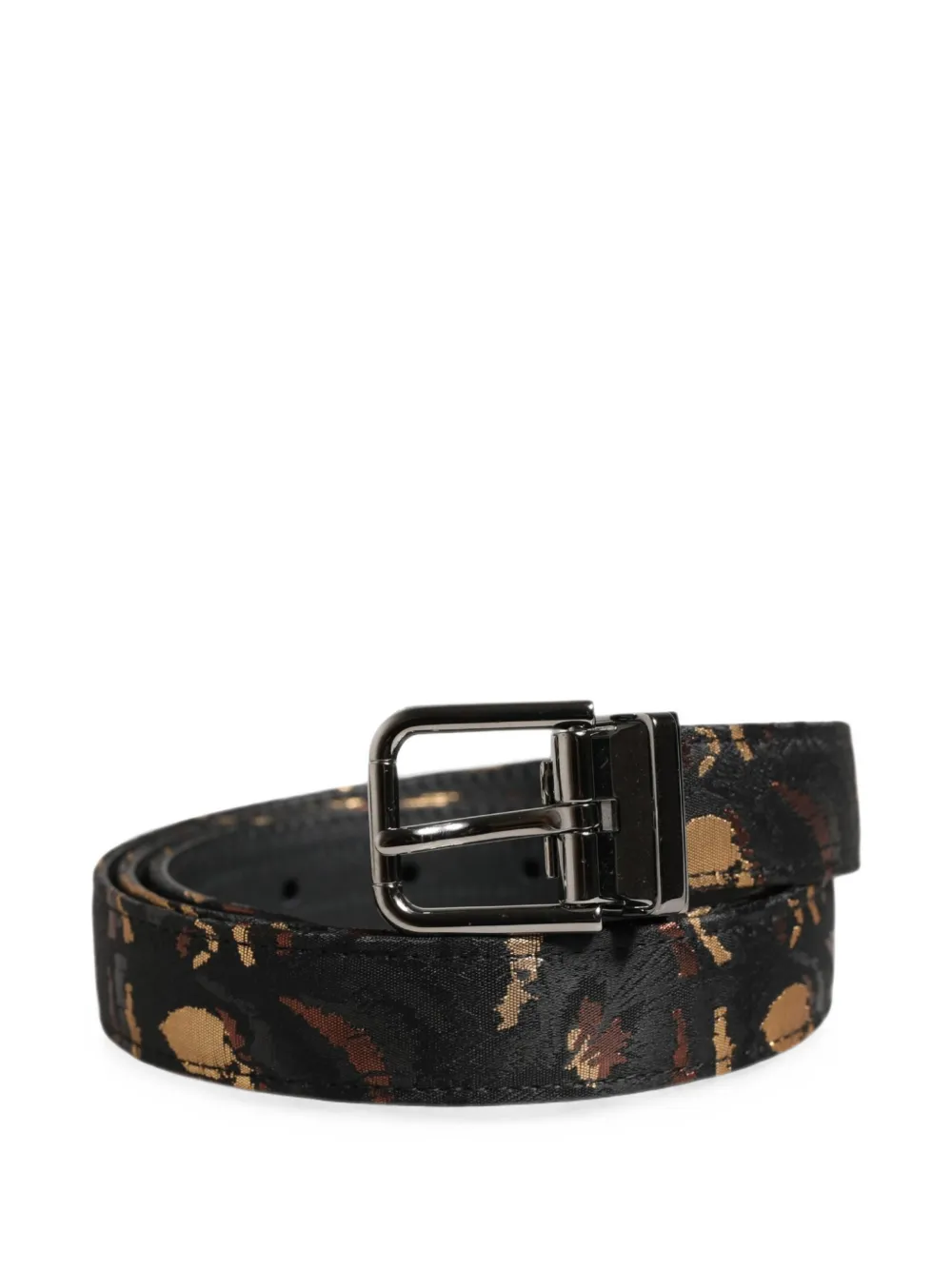 Dolce & Gabbana jacquard-patterned buckle belt