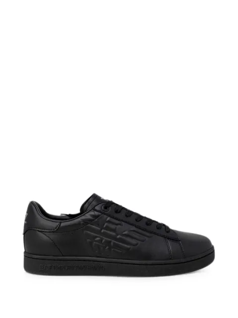 Ea7 Emporio Armani logo-embossed low-top sneakers