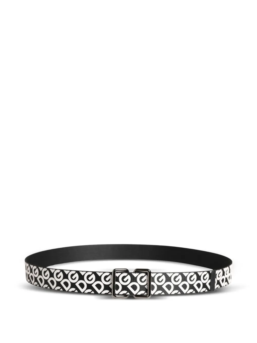 Dolce & Gabbana Cintura con logo - Nero