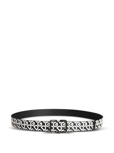 Dolce & Gabbana logo-print belt