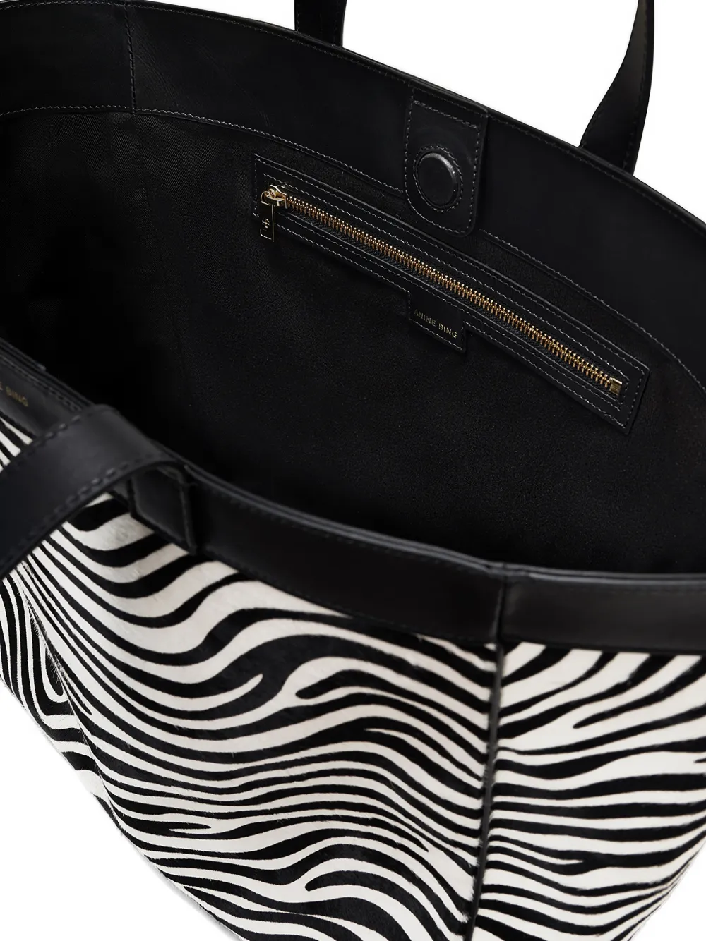 ANINE BING Medium Rio shopper Wit