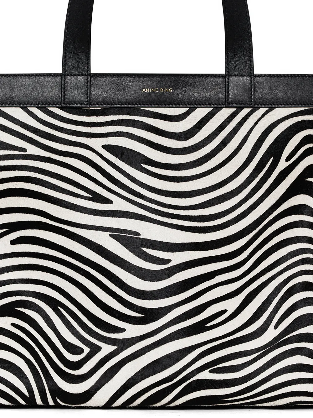 ANINE BING Medium Rio shopper Wit