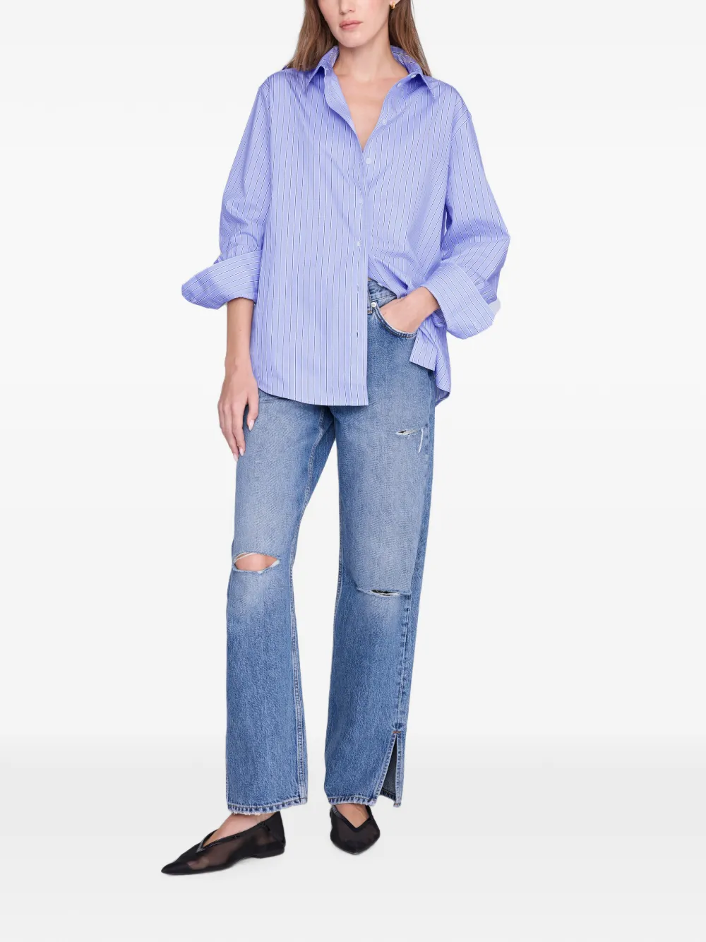 ANINE BING Essie blouse Blauw