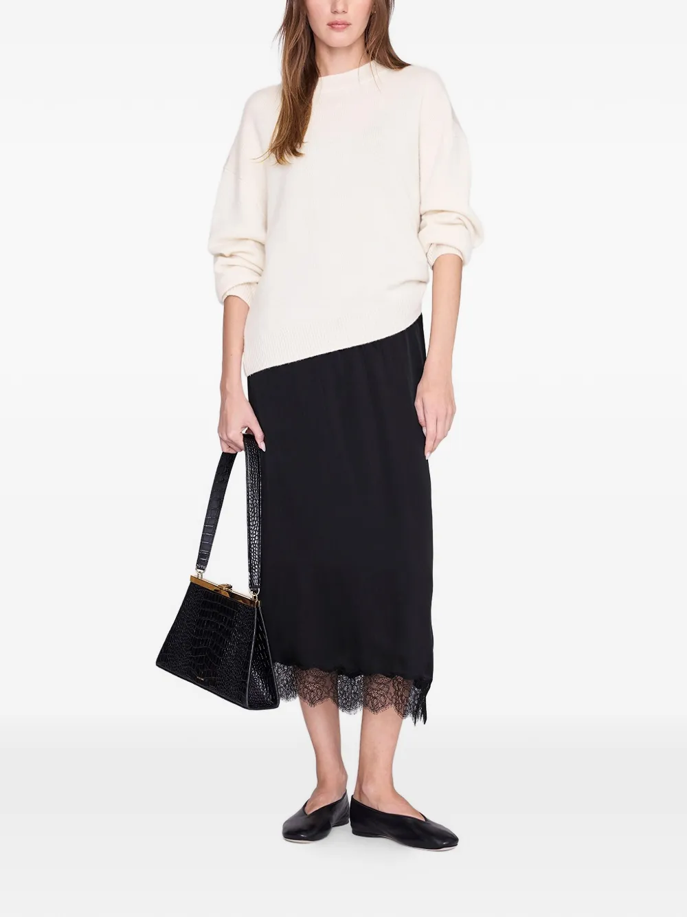 ANINE BING Shelby rok Zwart