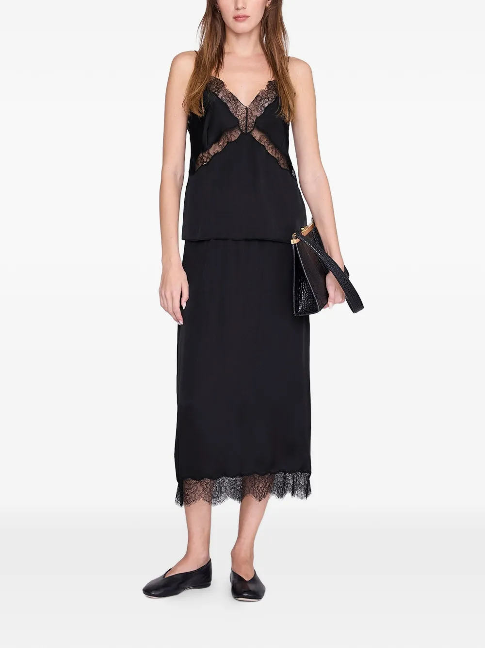 ANINE BING Shelby rok Zwart
