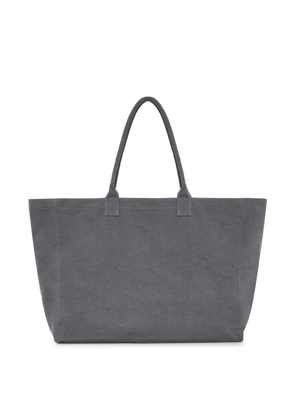 ANINE BING Los Angeles University Leo canvas shopper Grijs