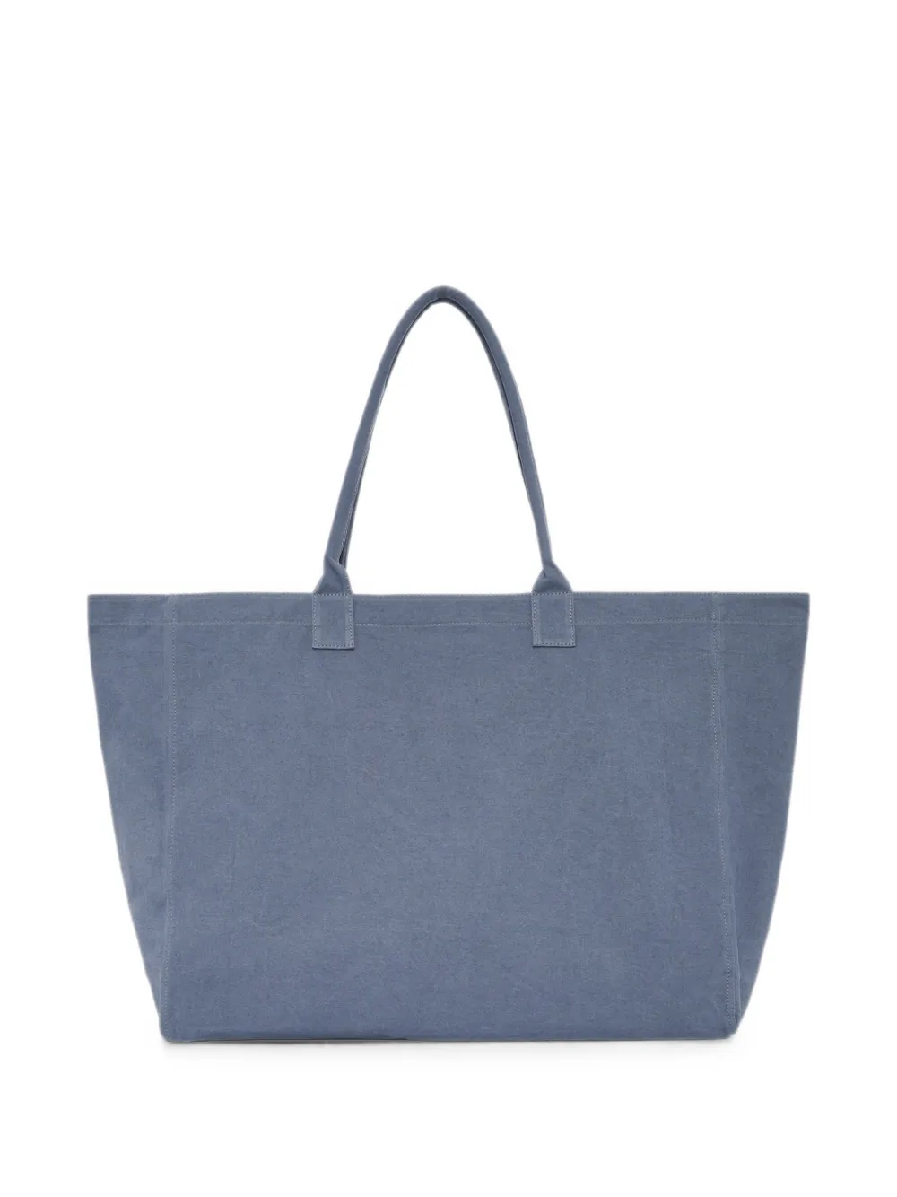 ANINE BING Paris University Leo canvas shopper Blauw