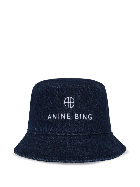 ANINE BING Nicks bucket hat - ink blue