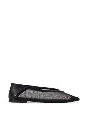 Proenza Schouler メッシュ フラットシューズ | ブラック | FARFETCH JP