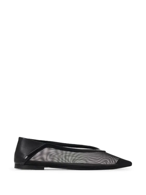 ANINE BING flats Aneka Babouche - negro