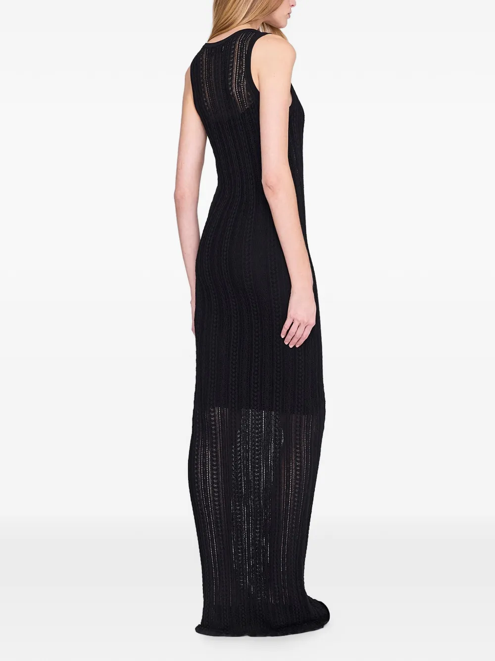 ANINE BING Arie maxi-jurk Zwart