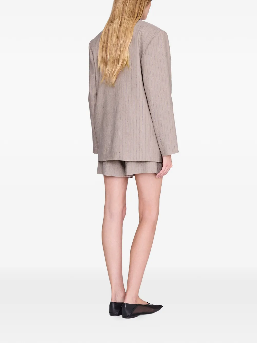 ANINE BING Quinn blazer Beige
