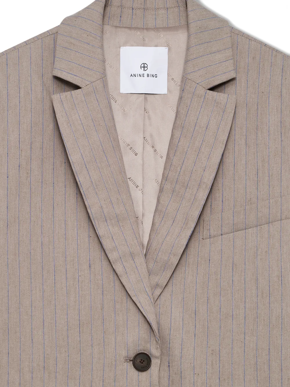 ANINE BING Quinn blazer Beige
