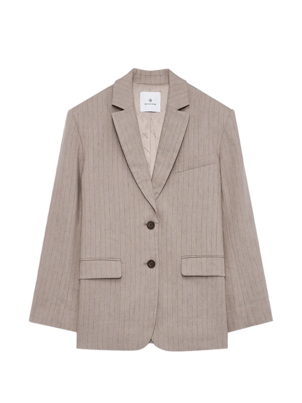 ANINE BING Quinn blazer Beige
