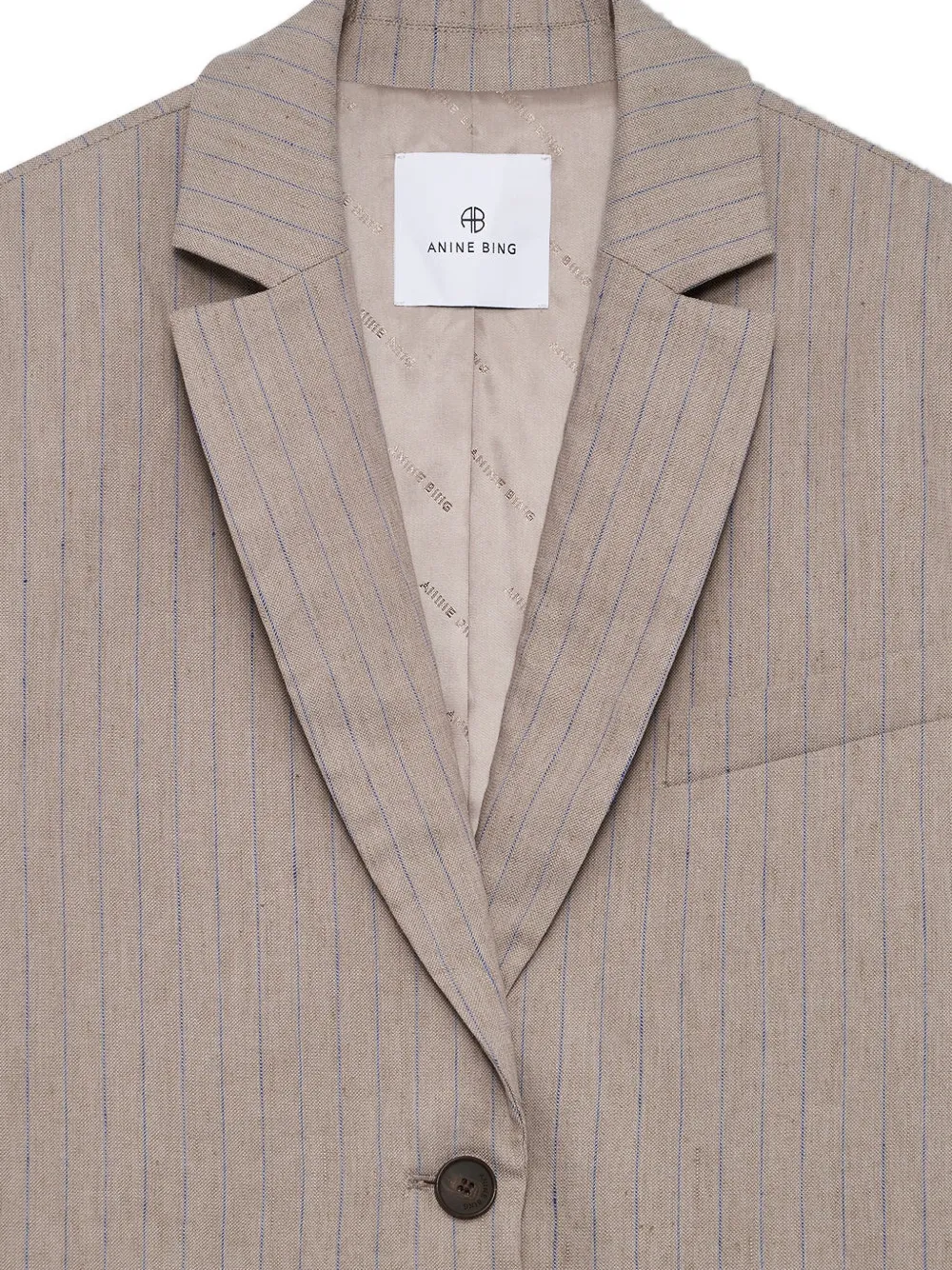 ANINE BING Quinn blazer Beige