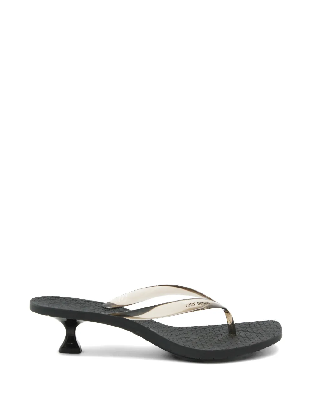 Tory Burch kitten-heel thong sandals Zwart