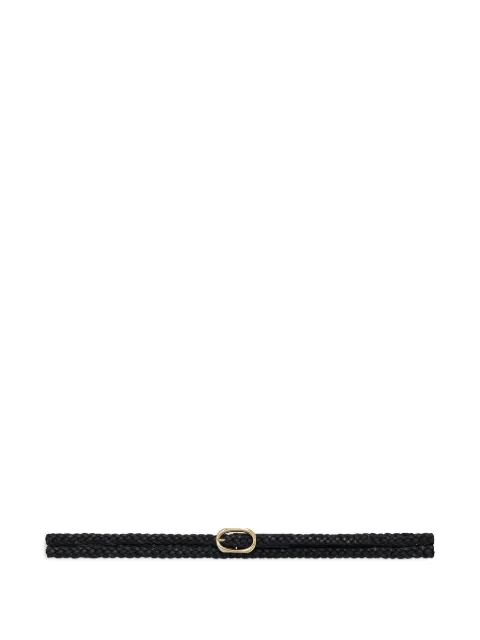 ANINE BING braided leather belt