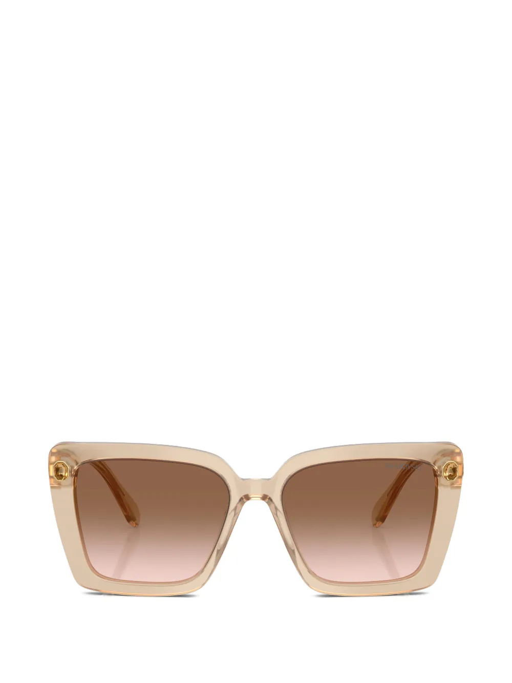 Swarovski crystal-embellished square-frame sunglasses · 55