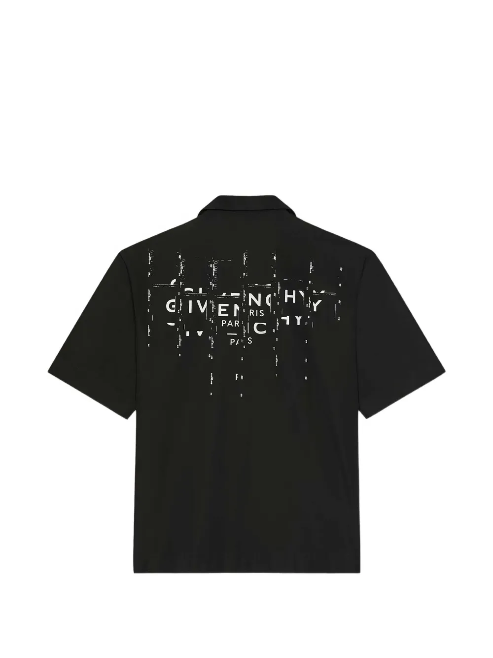 Givenchy Overhemd met korte mouwen Zwart