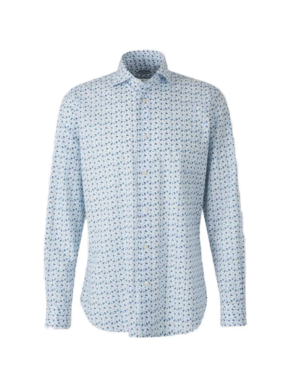 Vincenzo Di Ruggiero floral-print button-down shirt - Bianco