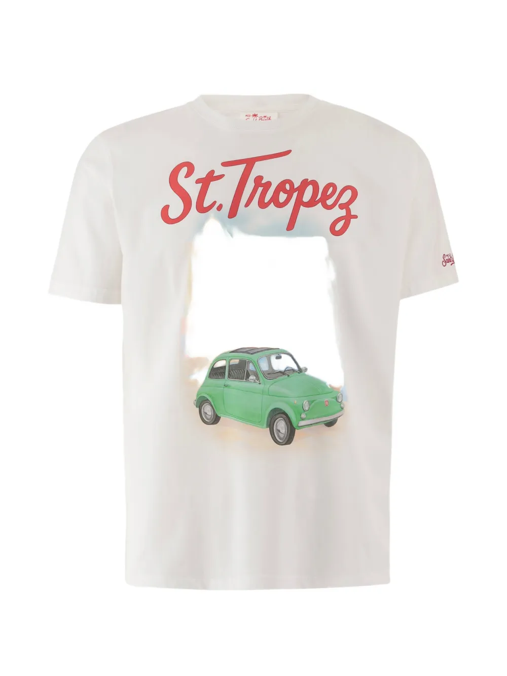 Mc2 Saint Barth Graphic-print T-shirt In White