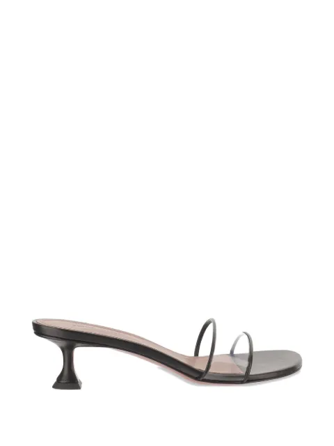 Amina Muaddi Andreea transparent-strap heeled sandals