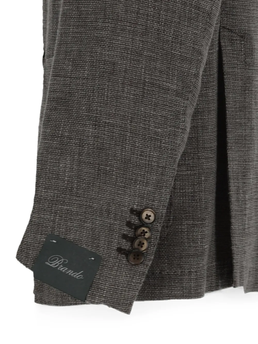 BRANDO Blazer met enkele rij knopen Grijs