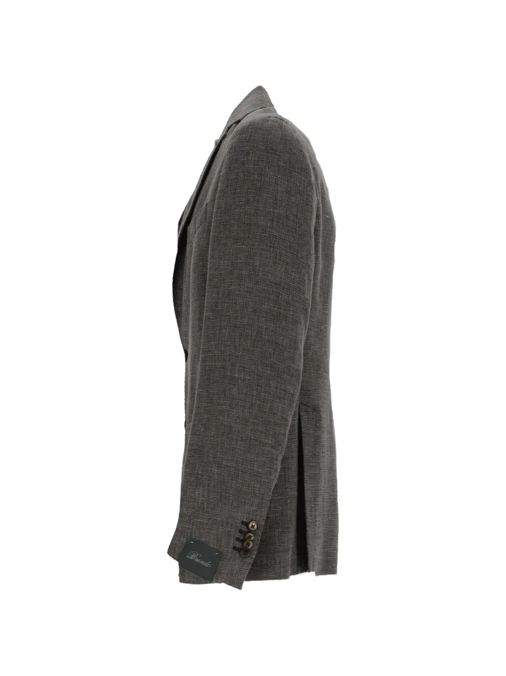 BRANDO Blazer met enkele rij knopen Grijs