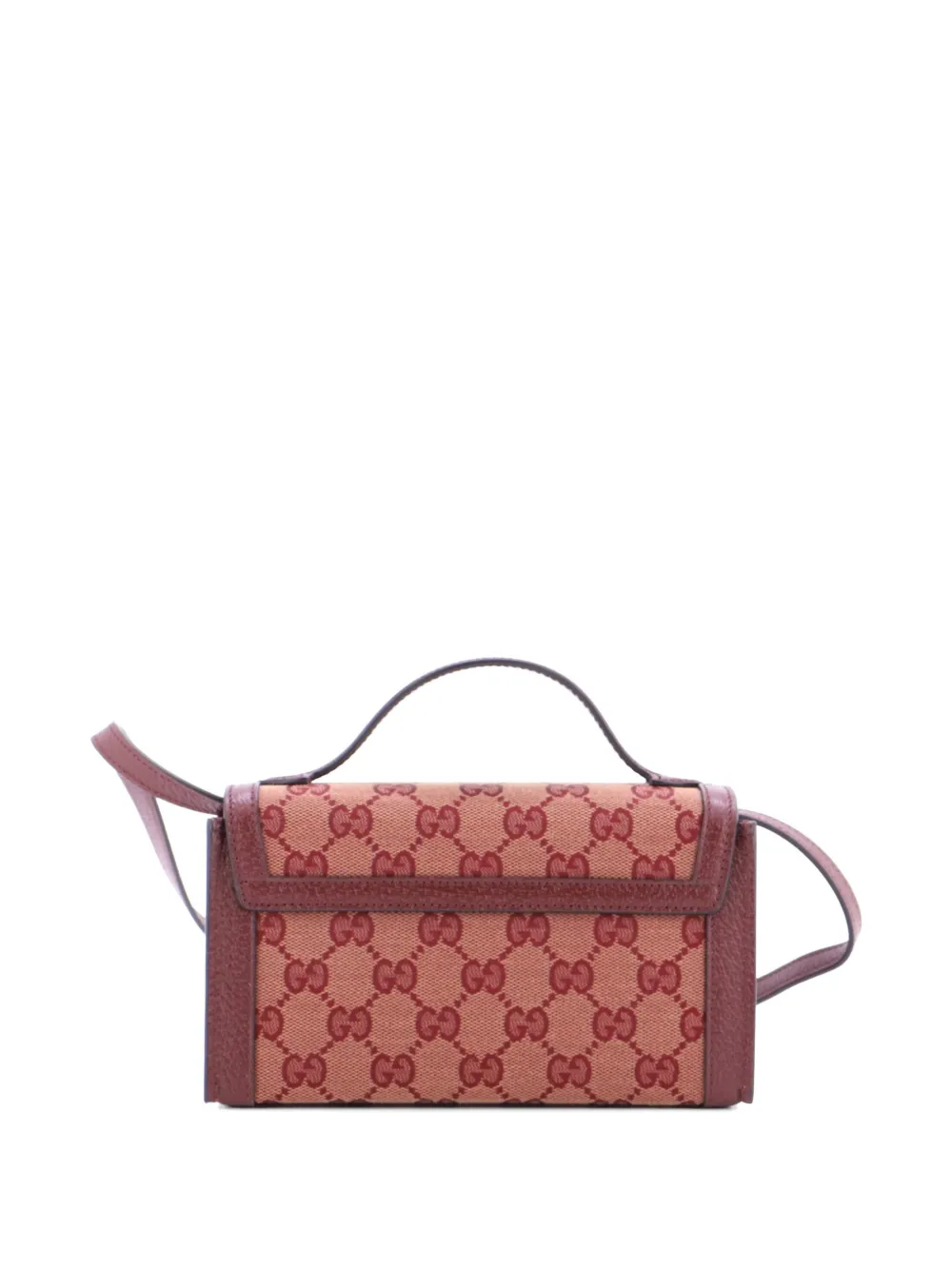 Gucci Pre-Owned パドロック トップハンドル バッグ GGキャンバス