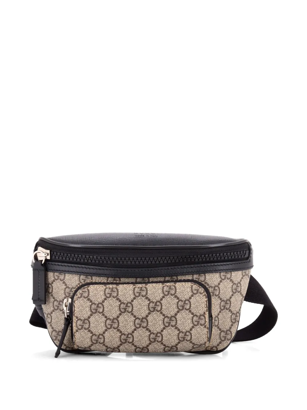 Gucci Pre-Owned Eden Waist Bag GG Coated Canvas Medium belt bag - Nero