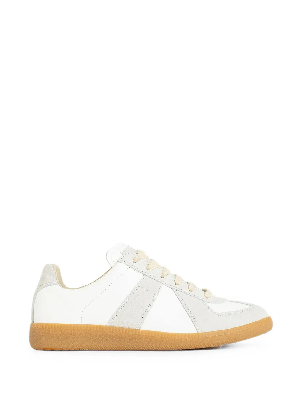 Maison Margiela Replica panelled leather sneakers - Weiß