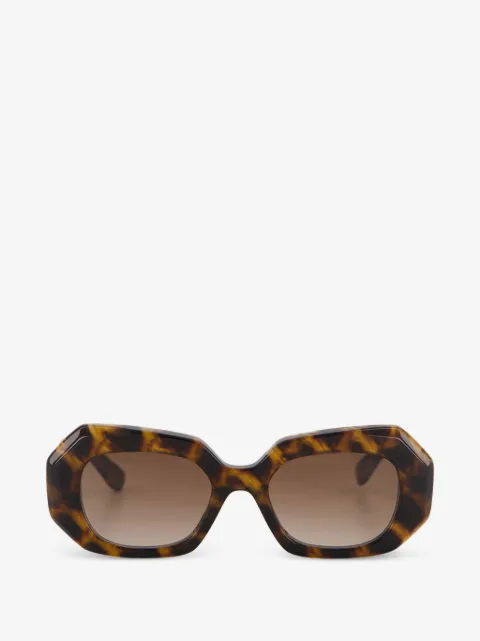 Emmanuelle Khanh Dixie geometric-frame sunglasses