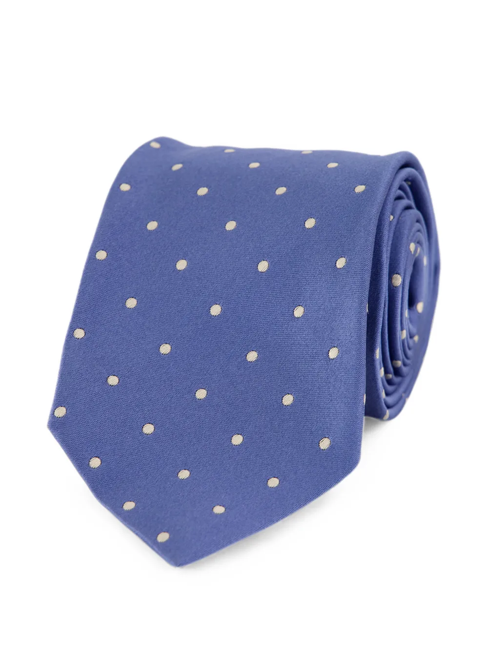 TOM FORD Stropdas met stippen Blauw