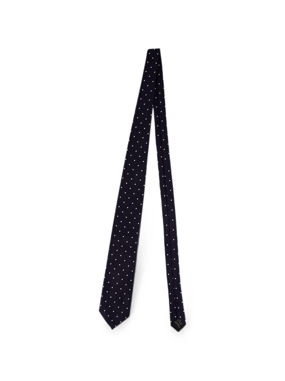 TOM FORD polka-dot silk tie - Blu