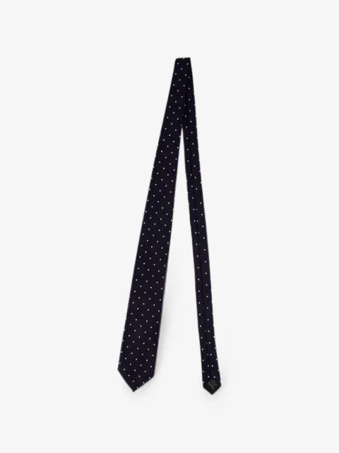 TOM FORD polka-dot silk tie