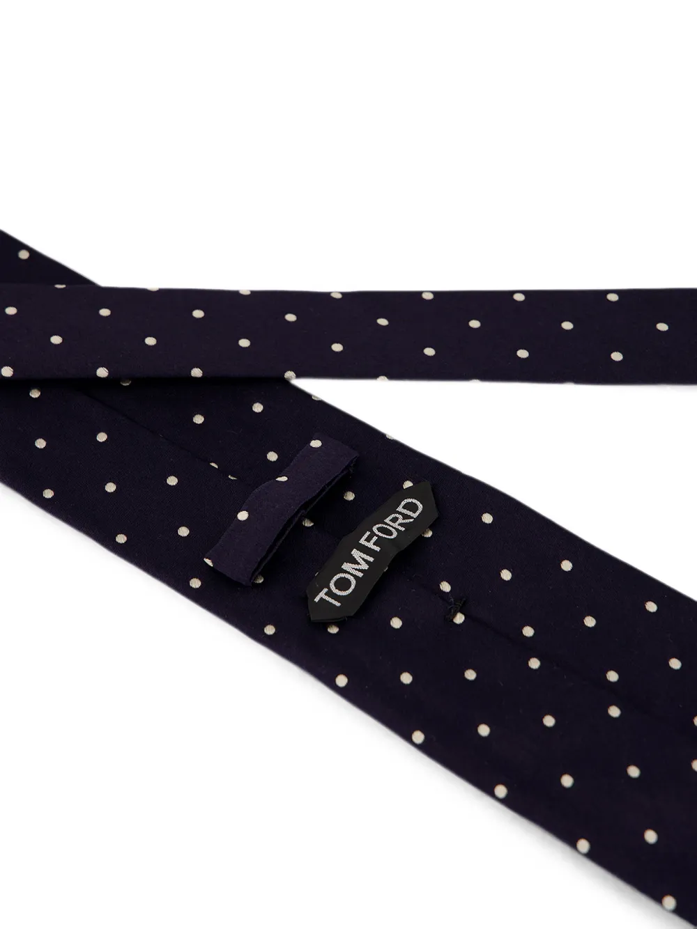 TOM FORD Stropdas met stippen Blauw