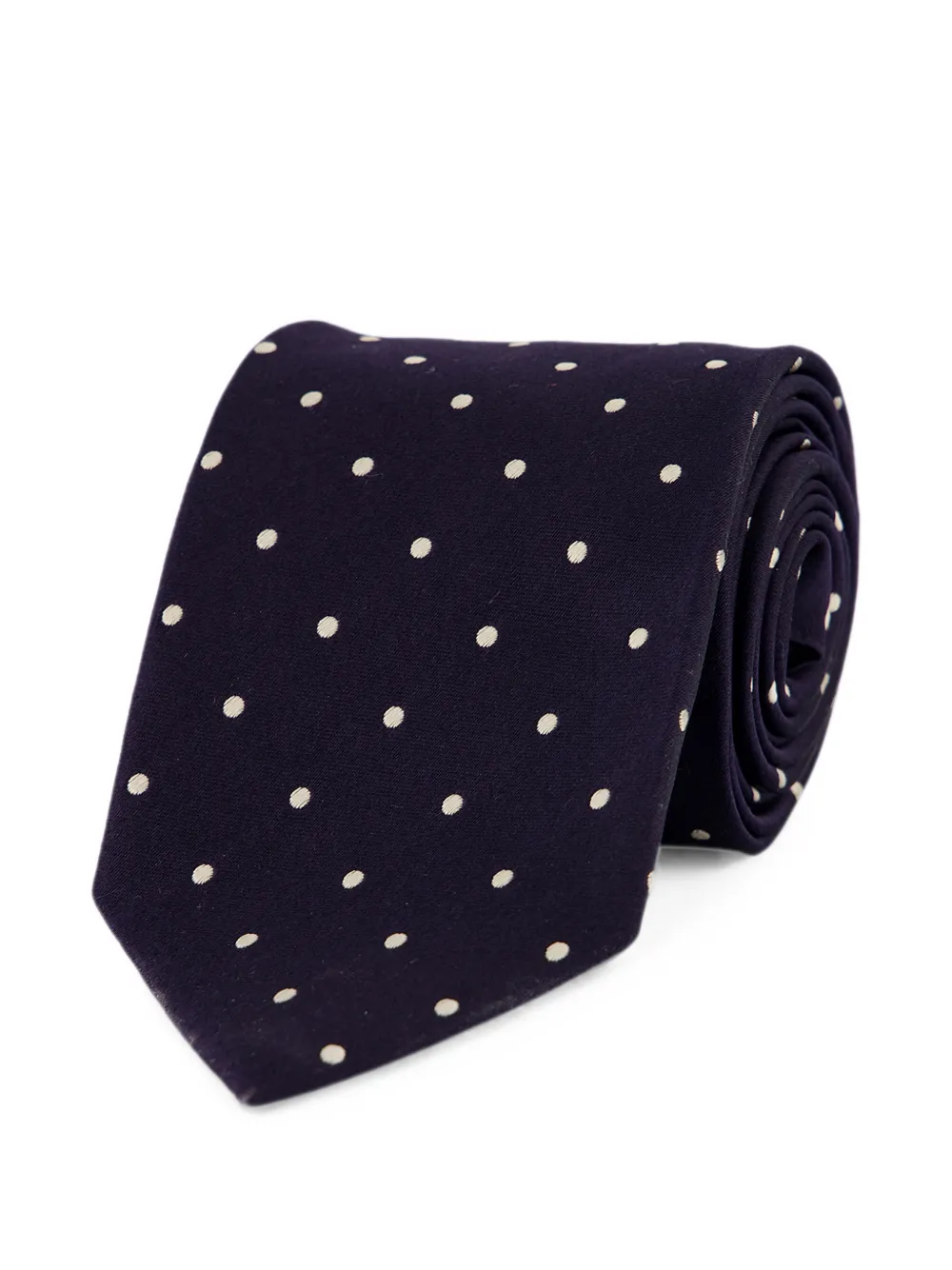 TOM FORD Stropdas met stippen Blauw