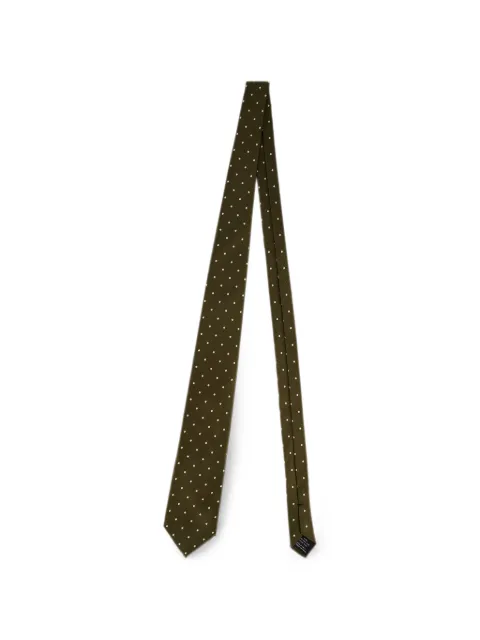 TOM FORD polka-dot silk tie