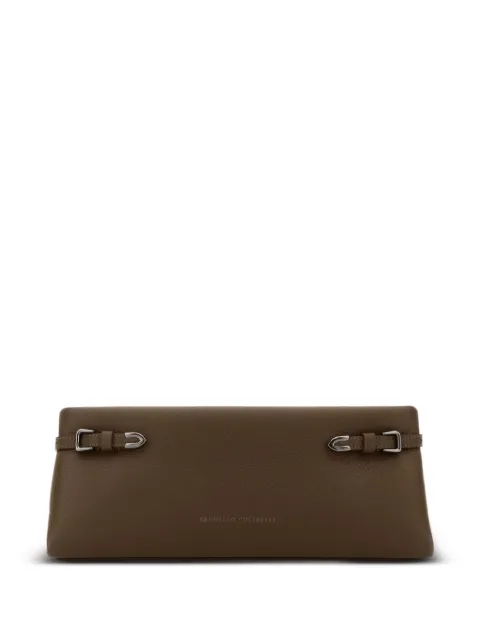 Brunello Cucinelli bolsa de mano Mud de piel