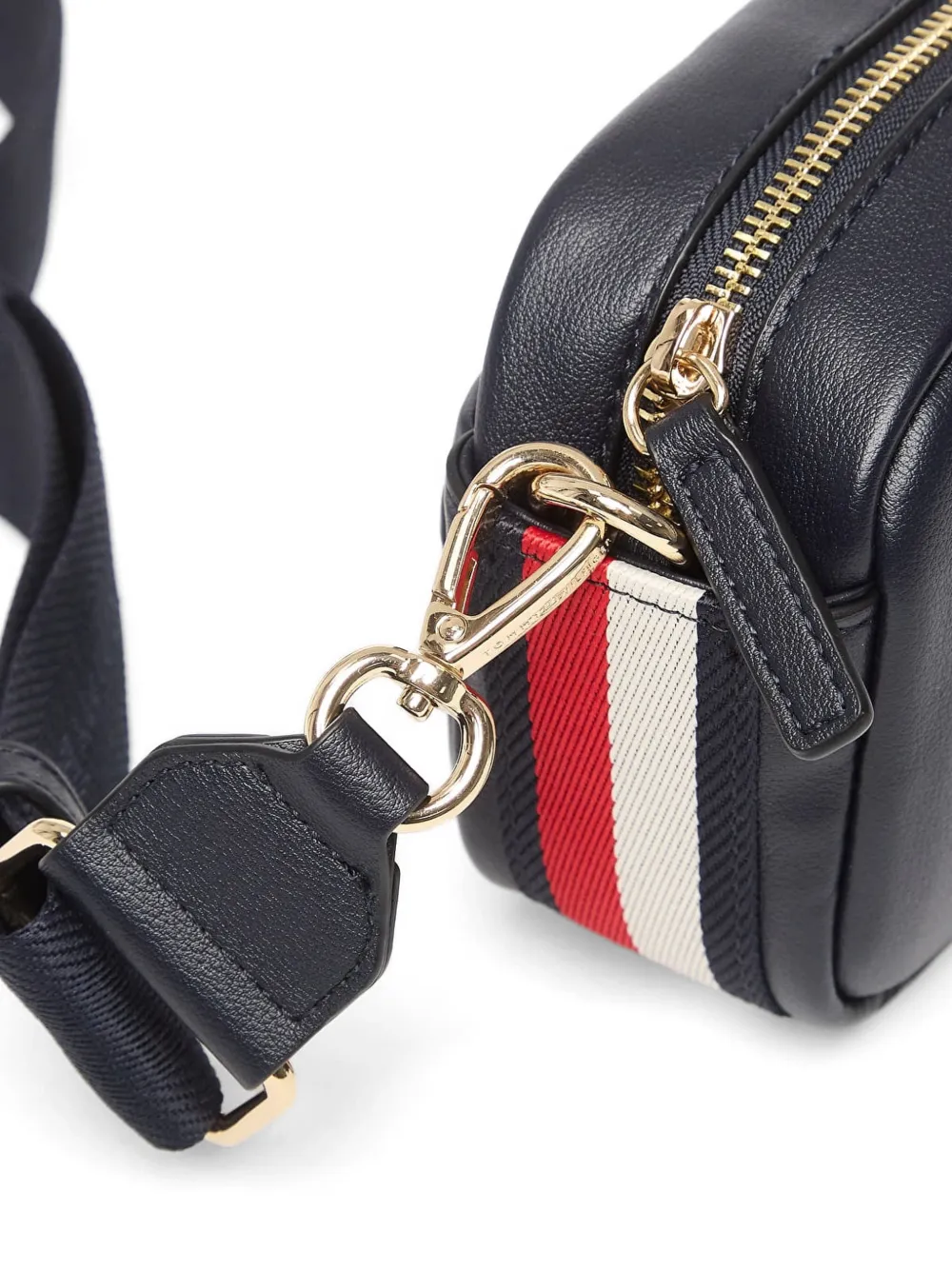 Tommy Hilfiger Cameratas met logoband Blauw