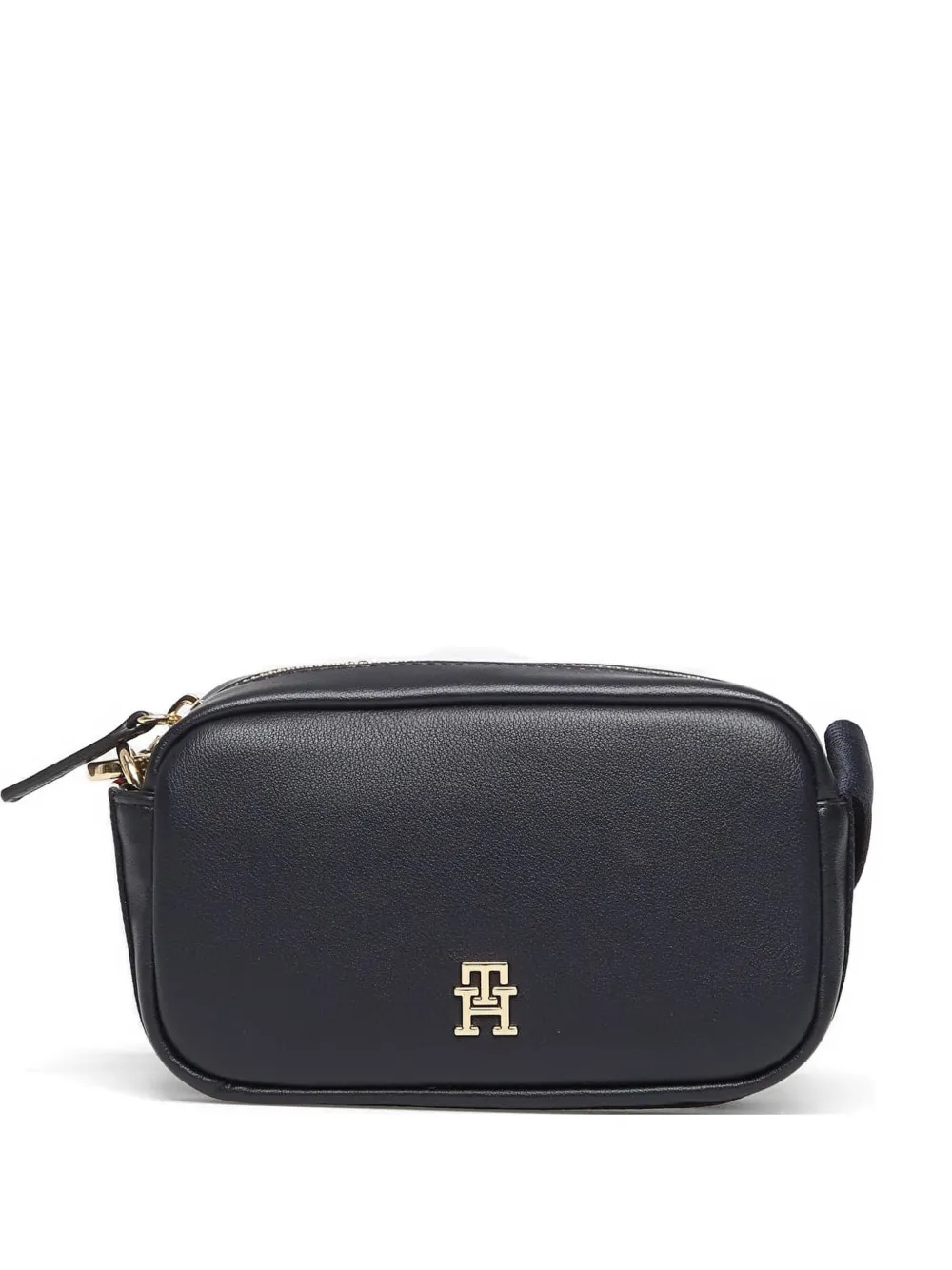 Tommy Hilfiger Logo tape crossbody camera bag - Blu
