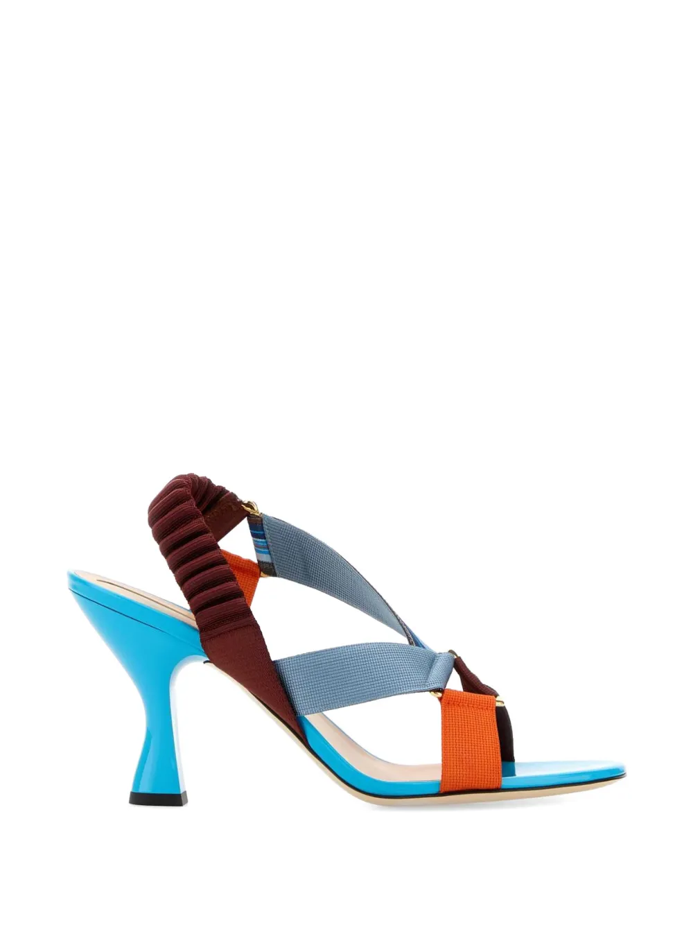 FENDI Iconic Colibrì sandals Blauw