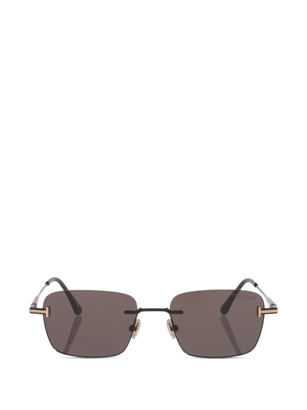 TOM FORD Jake-02 rectangle-frame sunglasses · 54