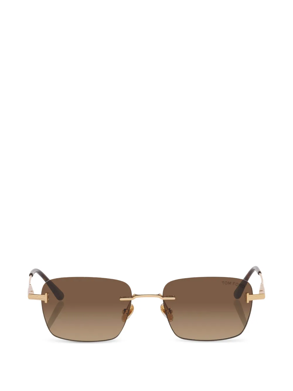 TOM FORD Jake-02 rectangle-frame sunglasses · 54
