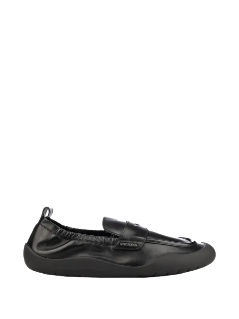 Prada Speedrock elasticated leather loafers