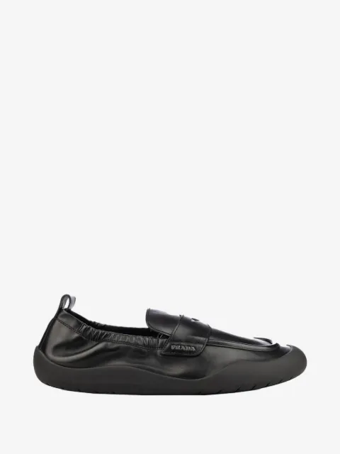Prada Speedrock elasticated leather loafers