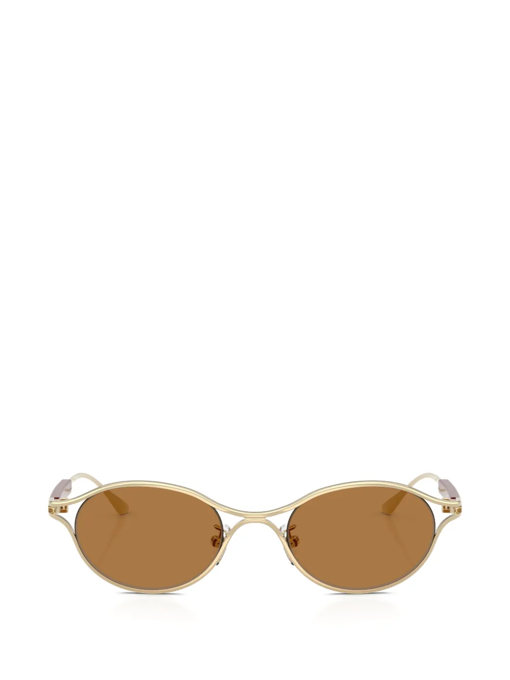 Tory Burch Deco oval-frame sunglasses